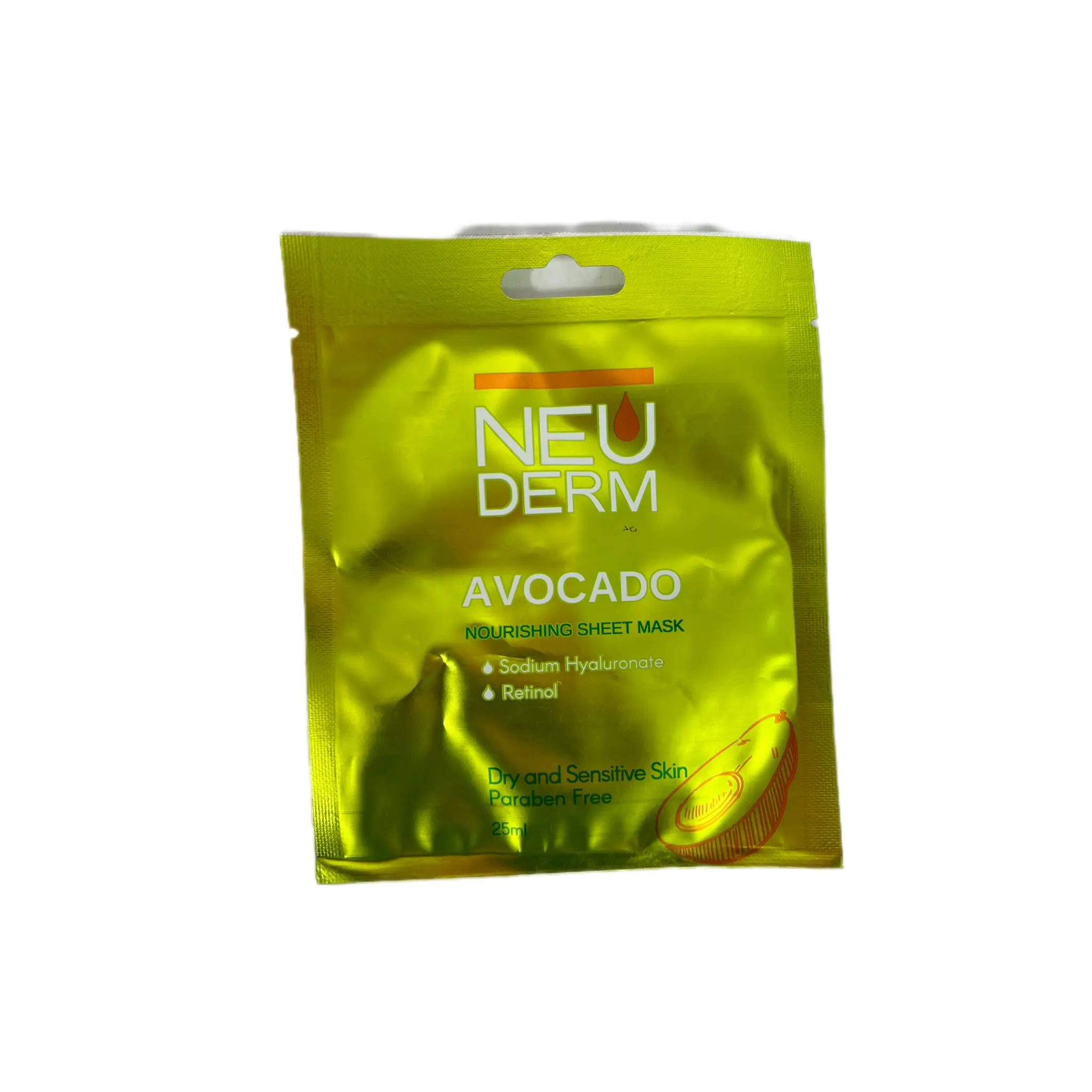 ماسک صورت حاوی عصاره آووکادو نئودرم